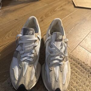 New Balance White and Gray Women's Sneakers